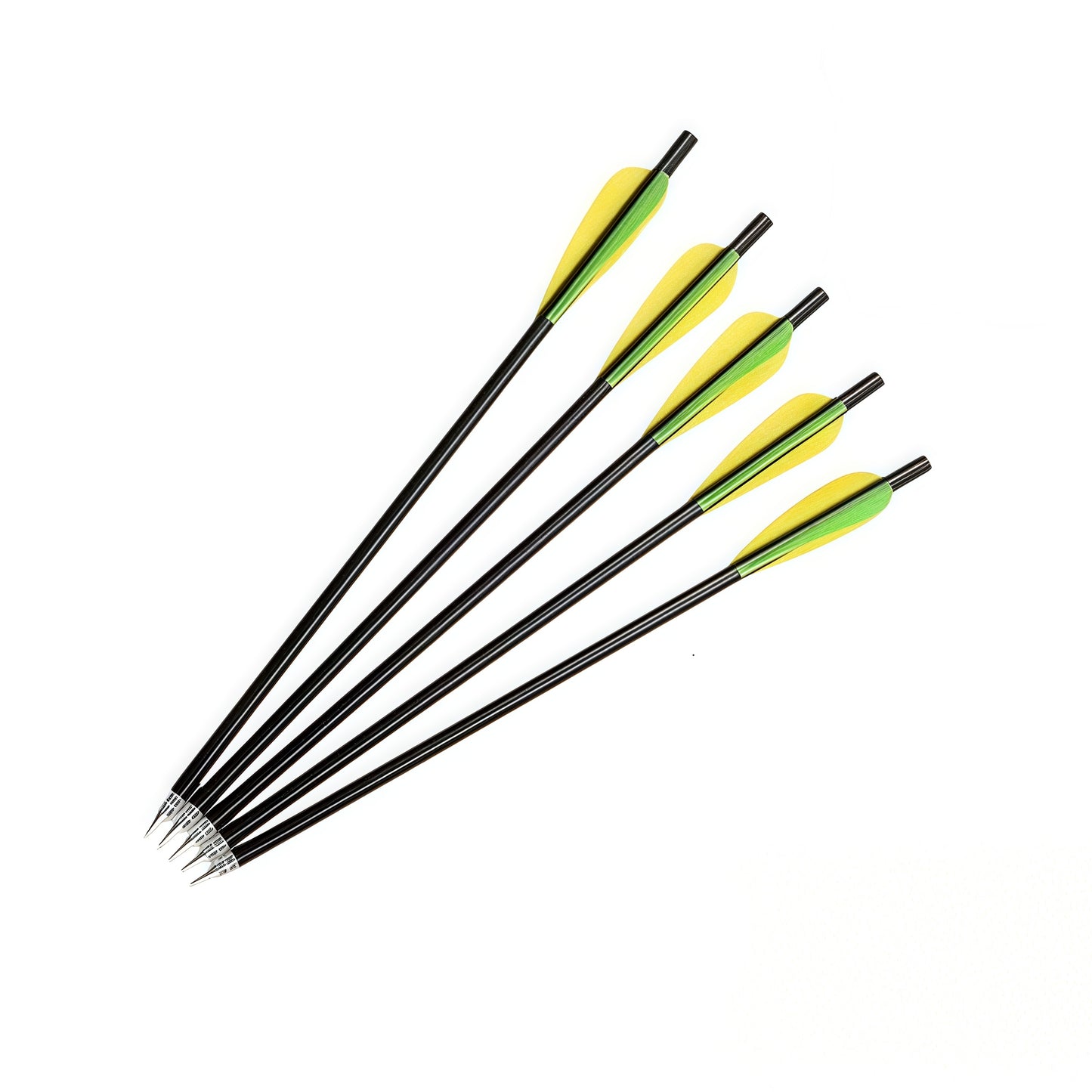 Crossbow arrow 14", fiberglass hunting arrow (5-piece pack)