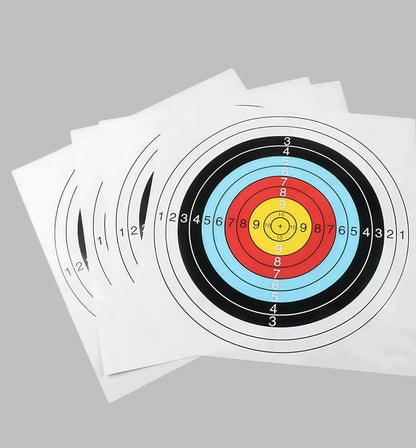 Full-loop target paper,pack of 10