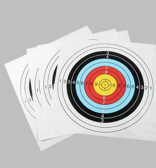 Full-loop target paper,pack of 10