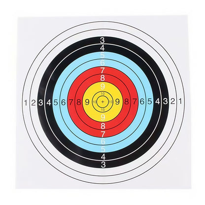Full-loop target paper,pack of 10
