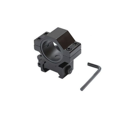 Quick-release sight fixing fixture, pipe diameter 25.4mm/30mm, used for 20mm guide rails