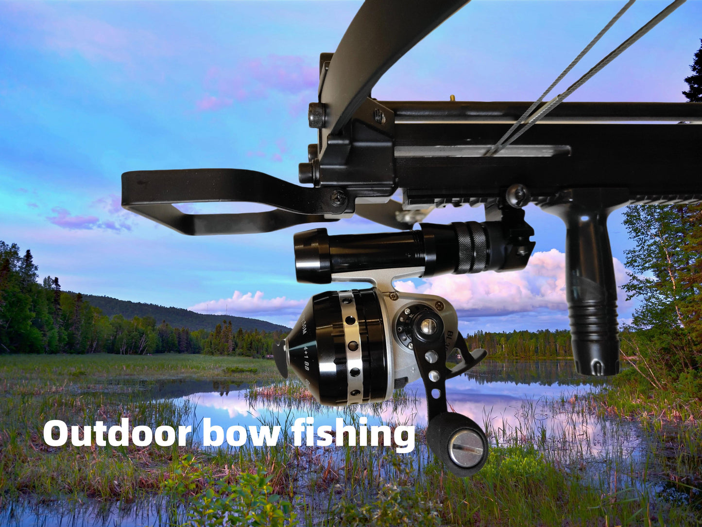 BL30 Spincast Reel for Casting Rod, Bowfishing, Slingshot Fishing
